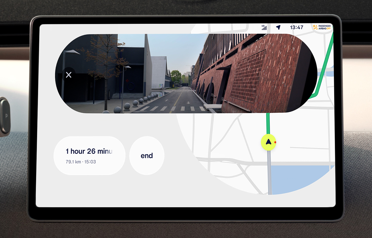 digital rear view mirror camera